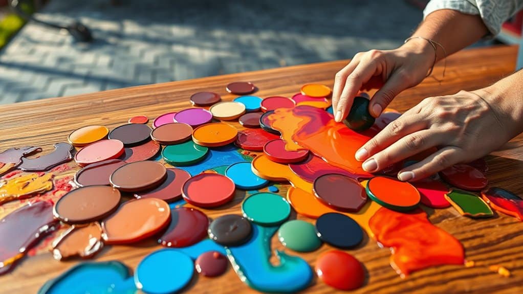 color blending and customization