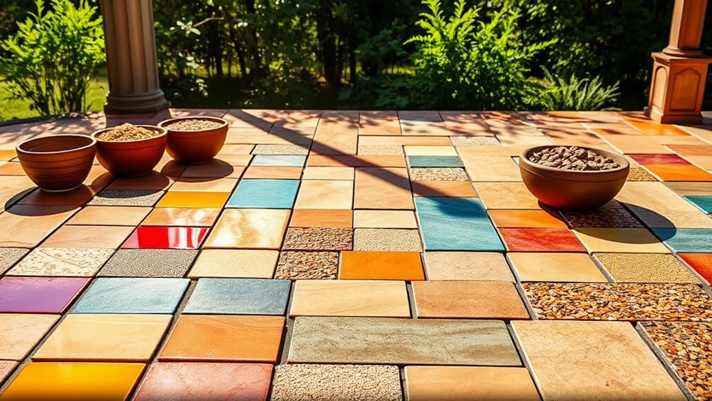 resin patio design techniques