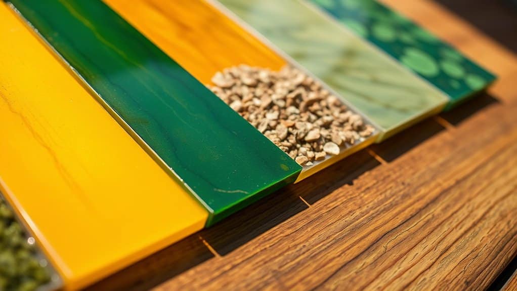resin types and characteristics