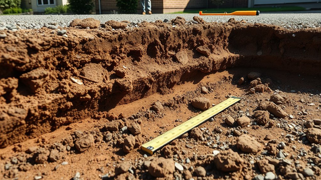 sub base depth specifications needed