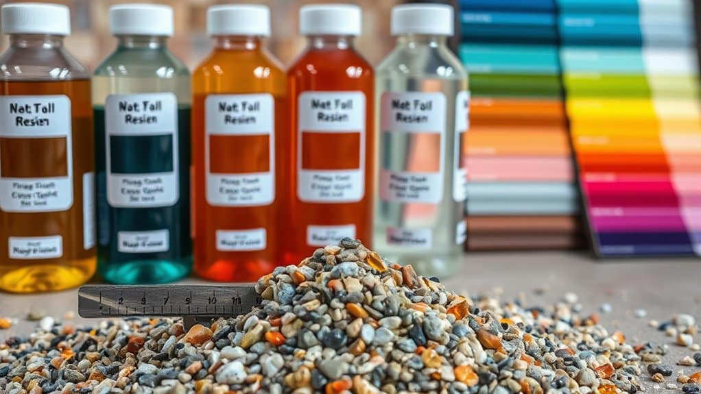 common resin application types