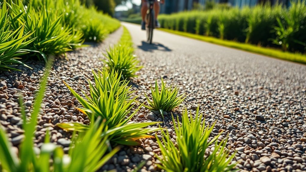 cycle lanes driveway thickness