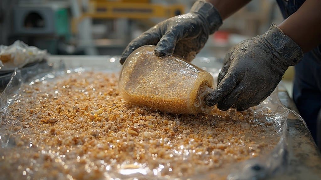 resin bound gravel production process
