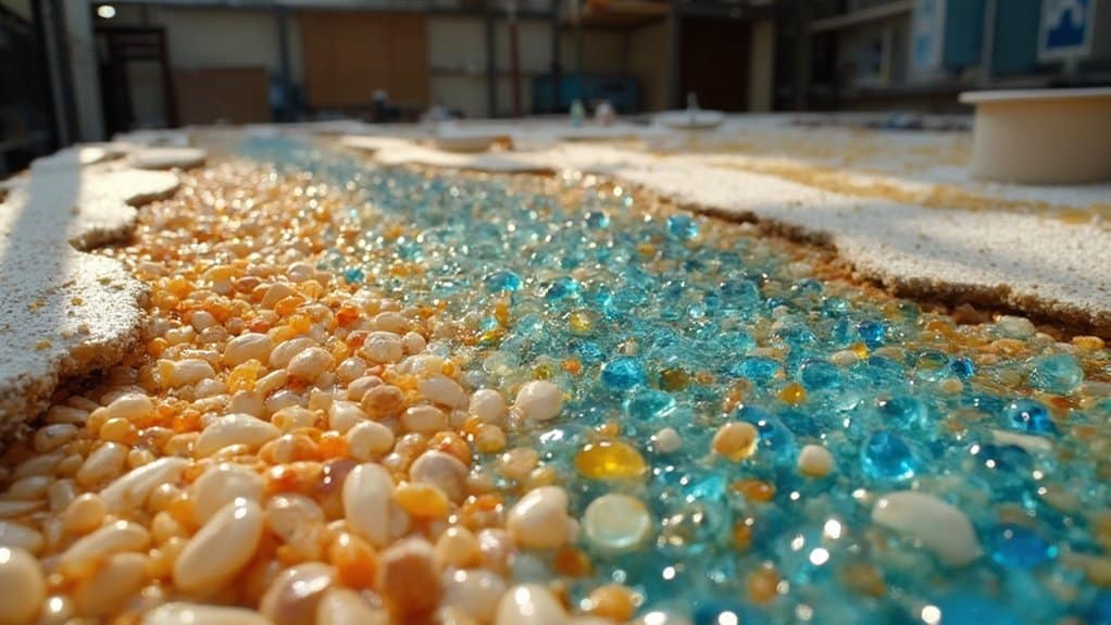 resin bound gravel setting time