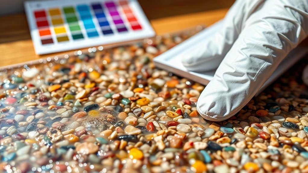 resin quality visual assessment