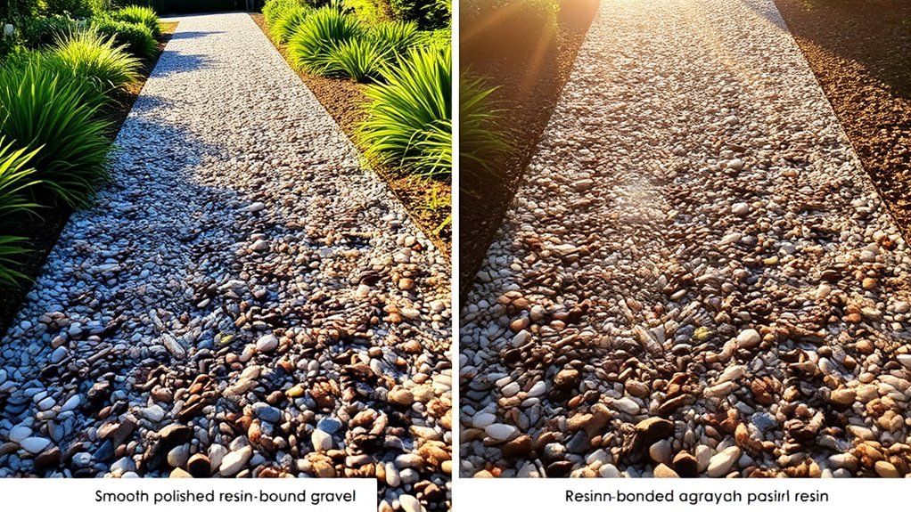 variations in surface finishes