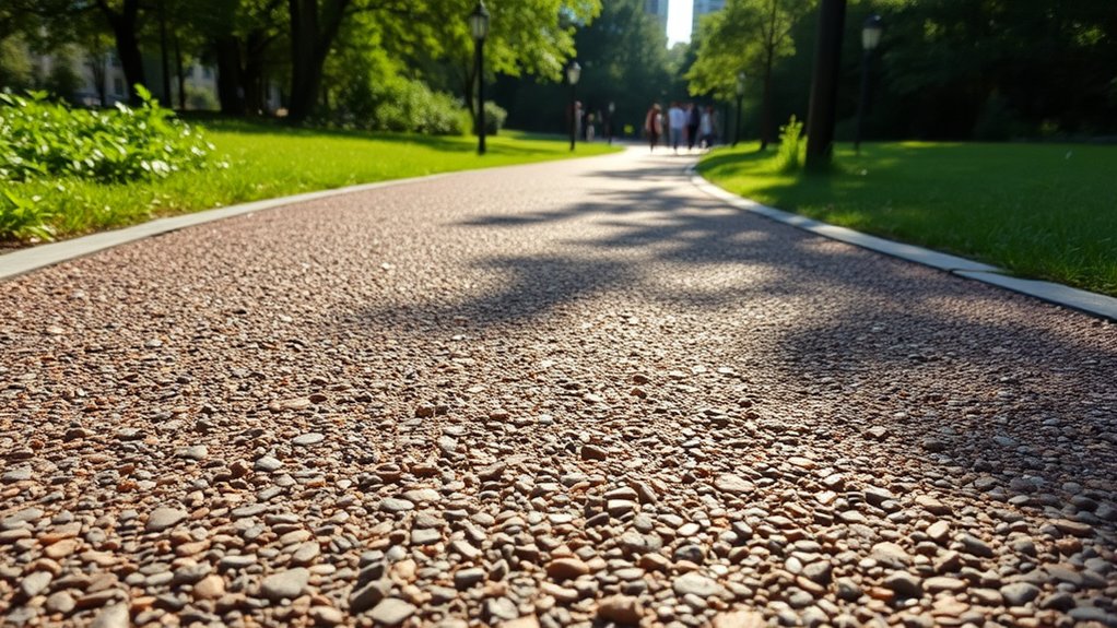 durable resin bound gravel pathways