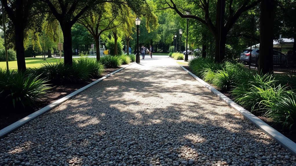 natural stone garden pathways