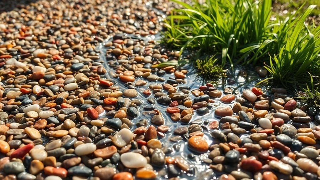 permeable resin bound gravel drainage