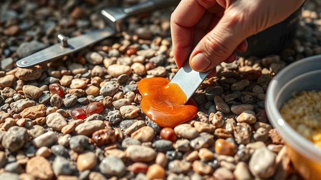 resin repair for cracks