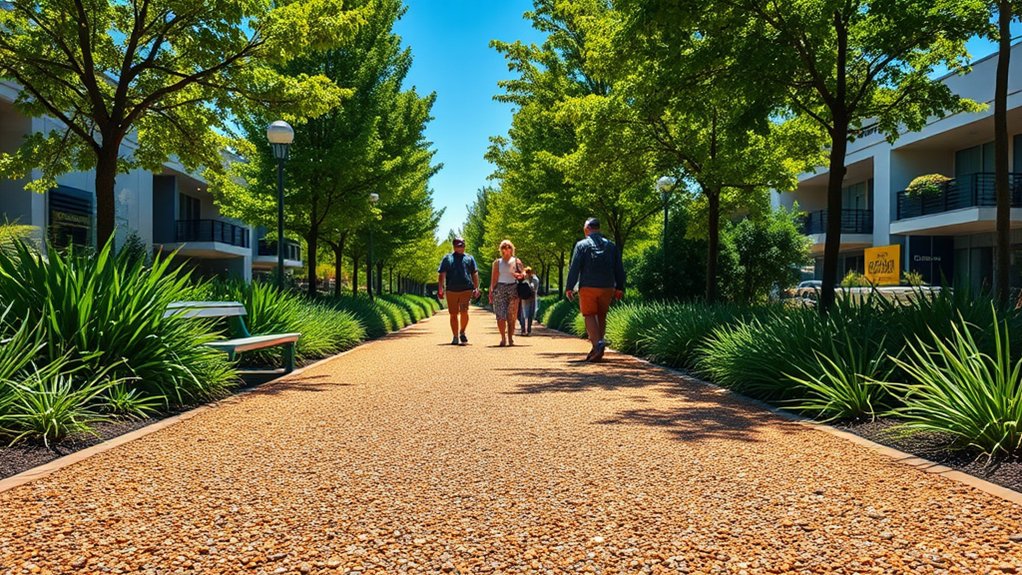 sustainable resin bound gravel paths