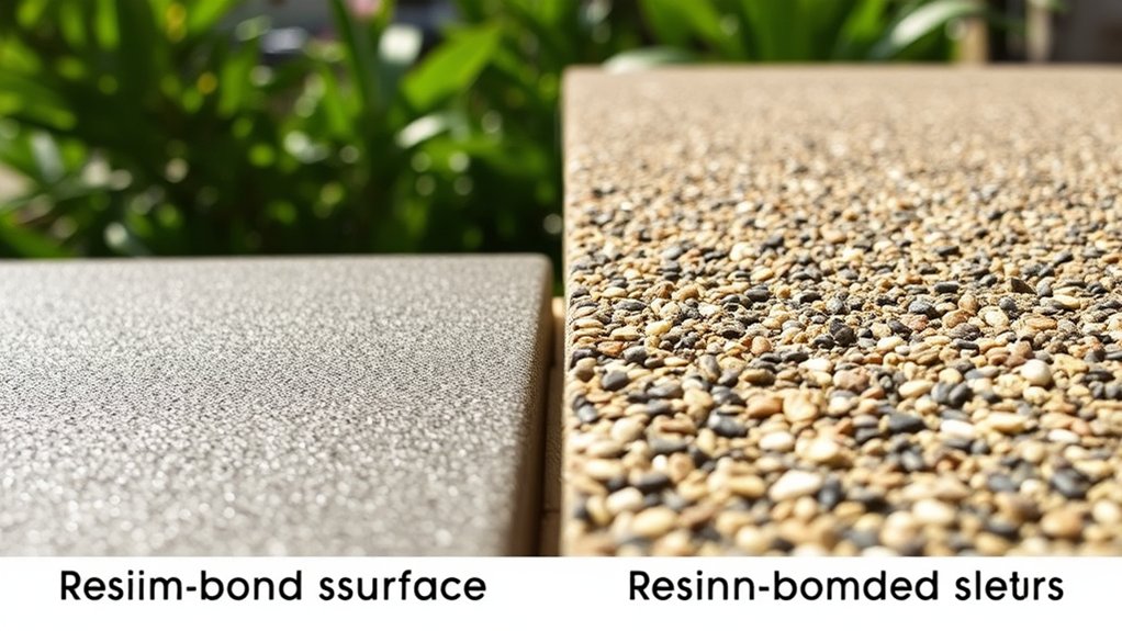 durability of resin surfaces