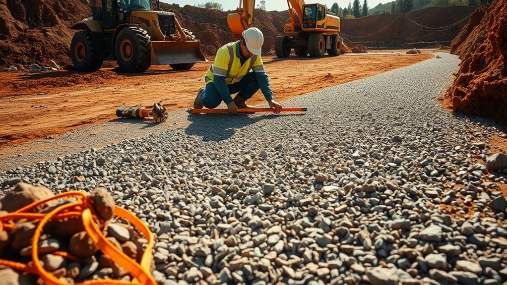 proper excavation and preparation
