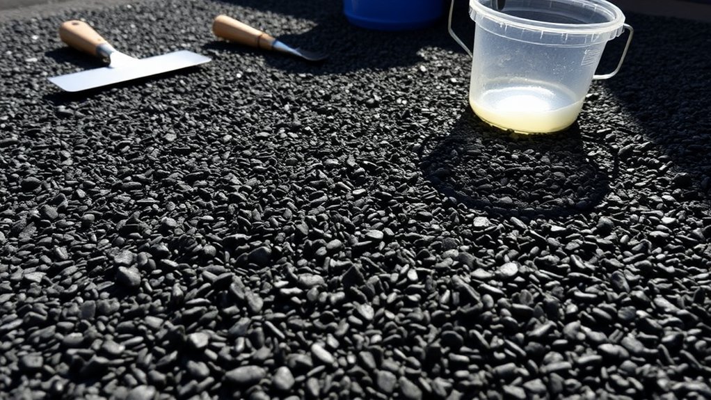 resin bound gravel application process