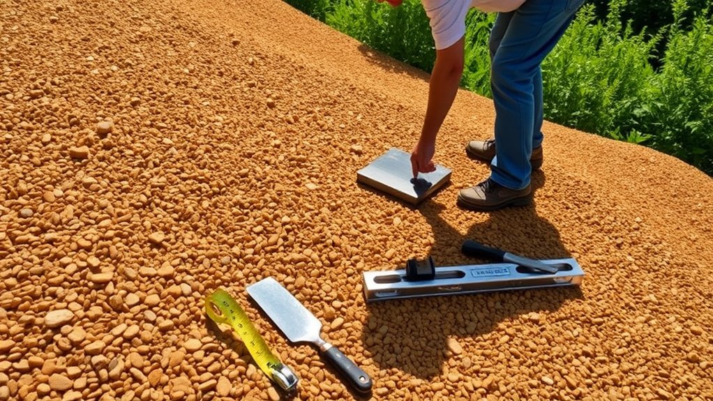 uneven terrain leveling techniques
