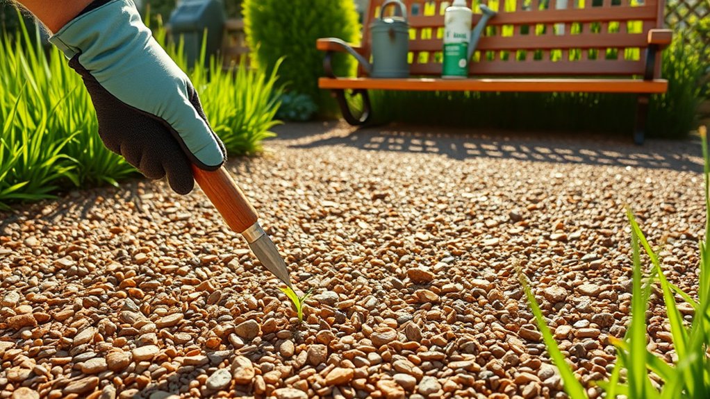 weed prevention for driveways