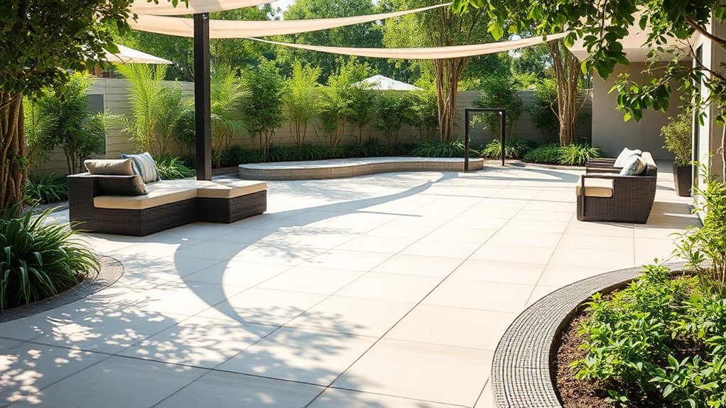 accessible and comfortable patios