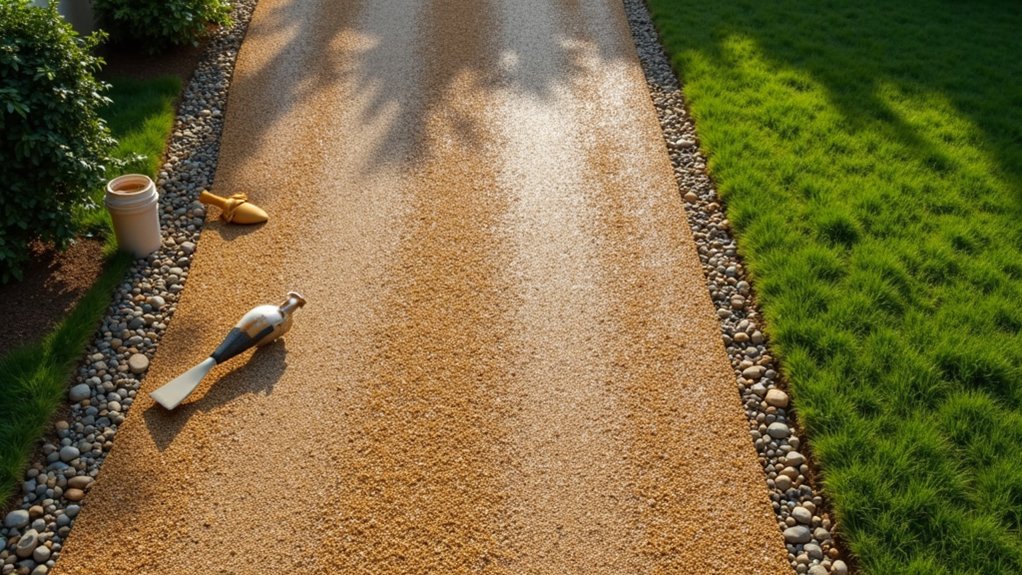 affordable resin bound driveway installation