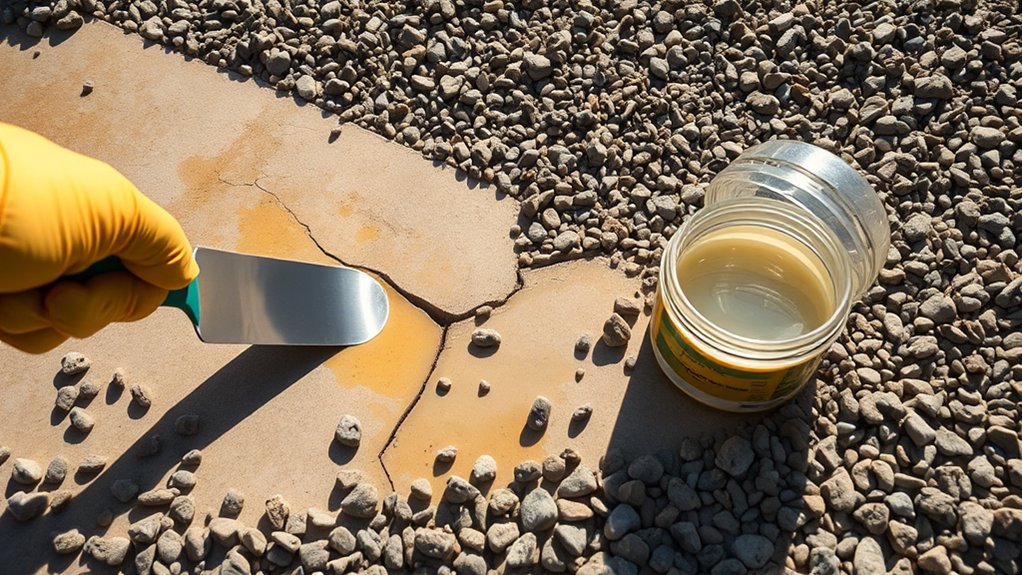 assessing resin bound gravel damage
