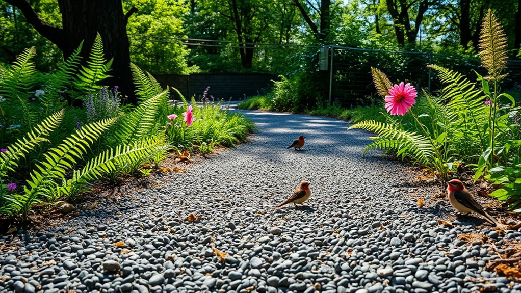 biodiversity friendly garden pathways