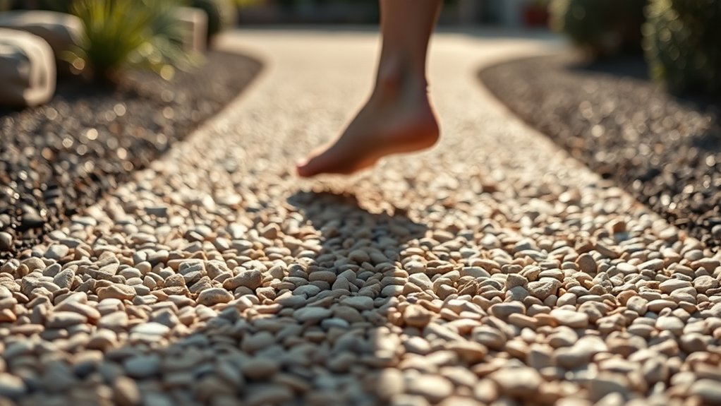comfortable durable walking paths
