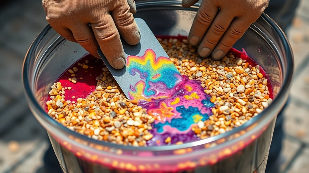 consistent mixing for durability