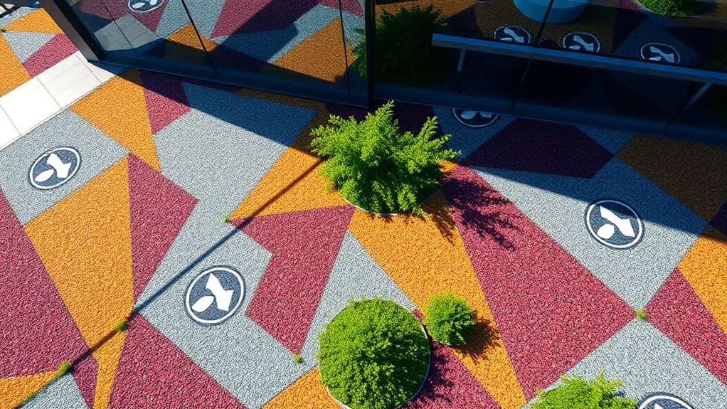 custom branded outdoor surfaces