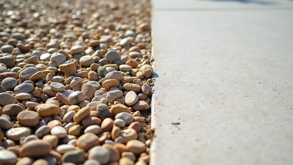 loose stones in resin bonded