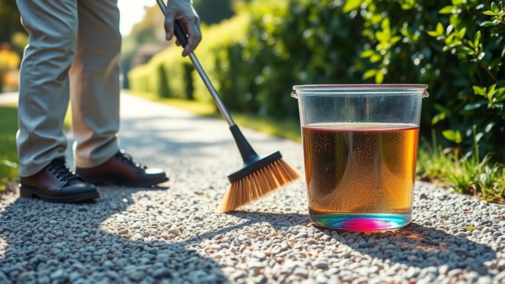 maintain resin surface carefully