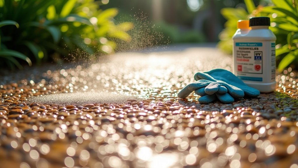 preventing resin bound discoloration