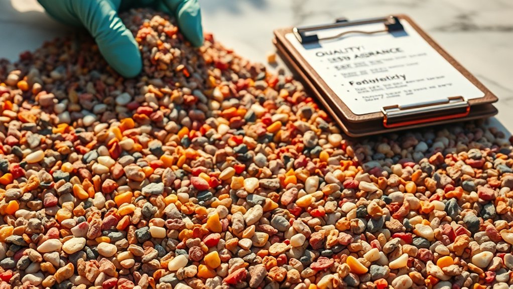 quality checks for resin