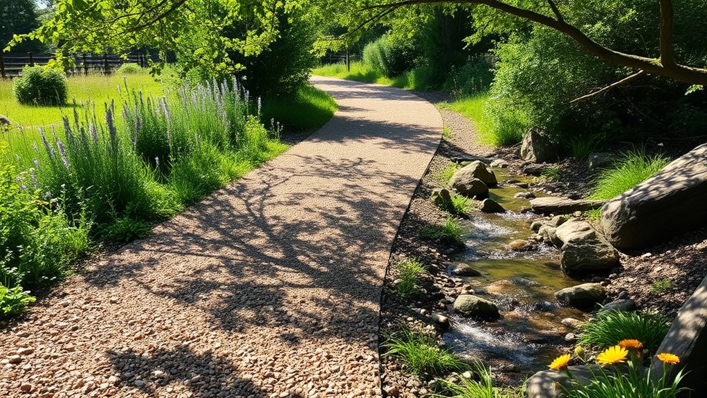 resin bound gravel pathways blend