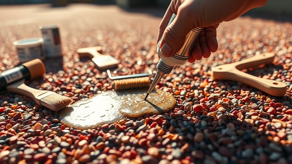 resin surface repair techniques