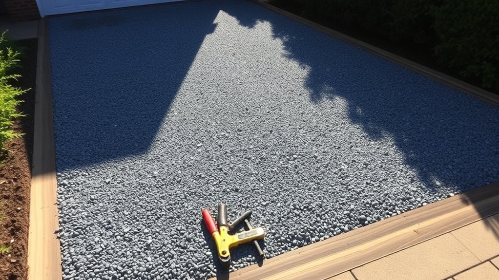 thorough driveway surface preparation