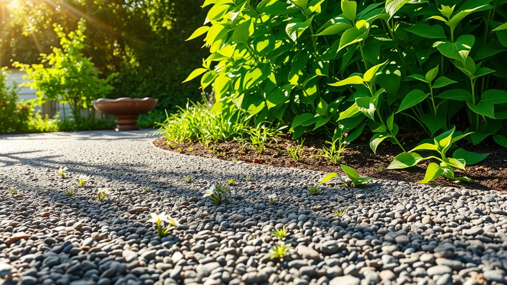 wildlife friendly permeable gravel surfaces
