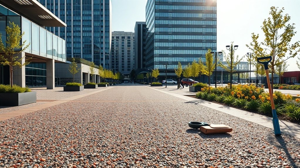 durable low maintenance commercial paving