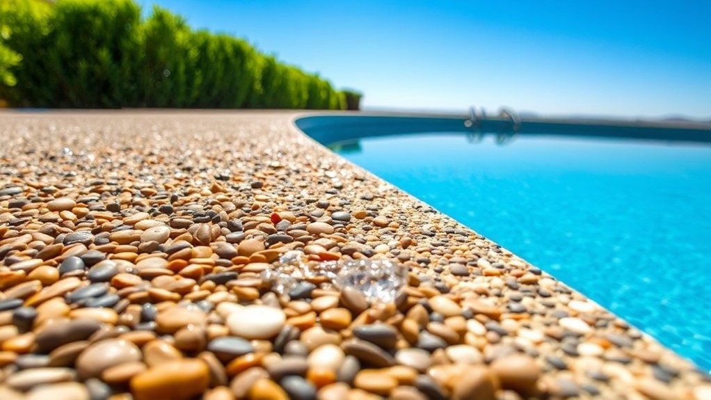 durable weather resistant pool surrounds
