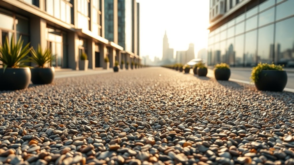durable weather resistant resin gravel