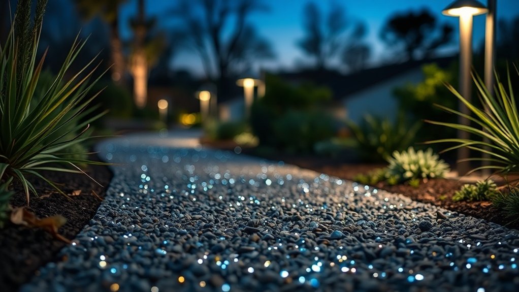 enhance garden path aesthetics