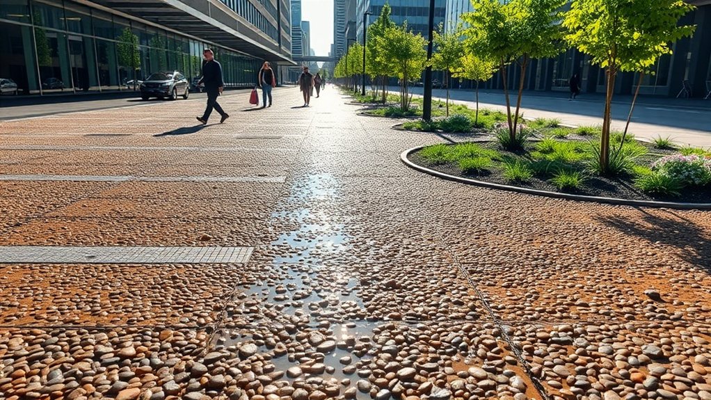 exceptional drainage and permeability