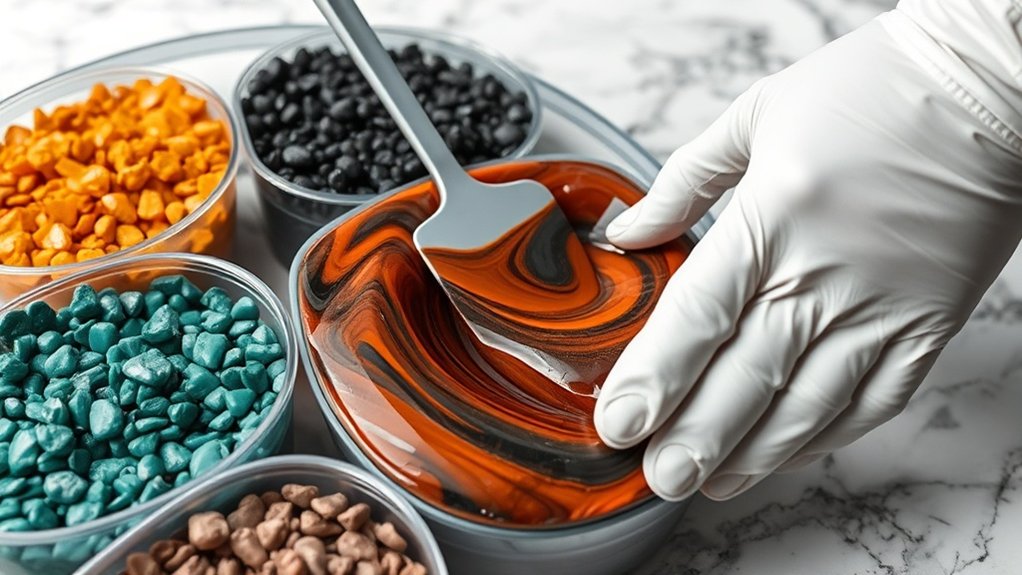 flawless resin application technique