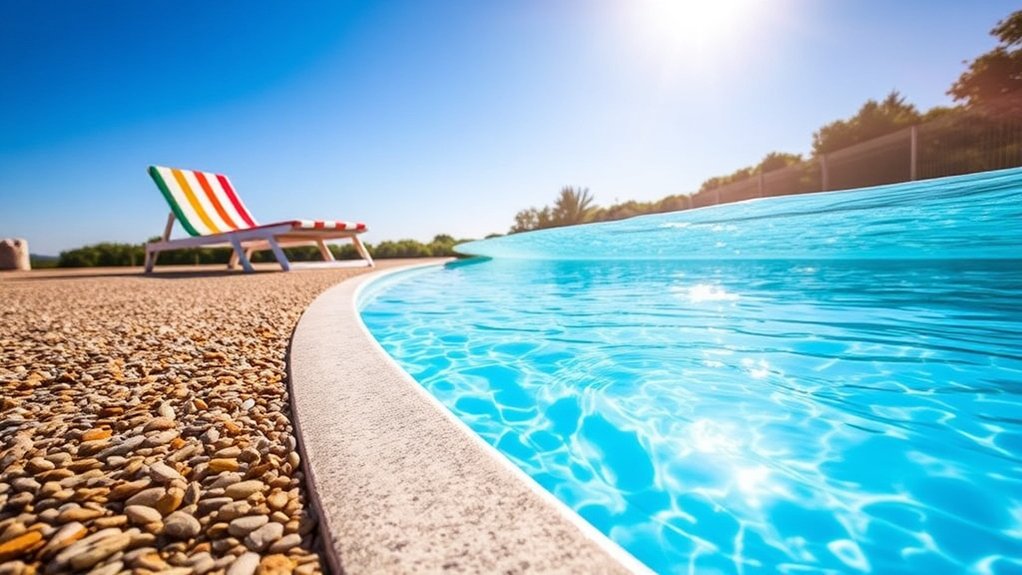 non slip poolside safety surfaces