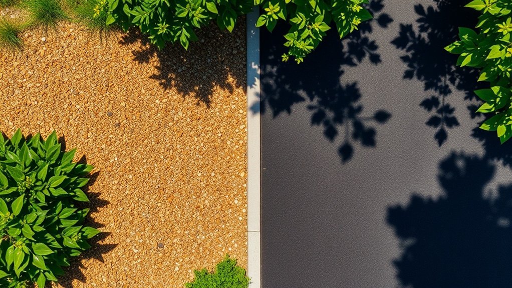 resin bound gravel benefits urban heat