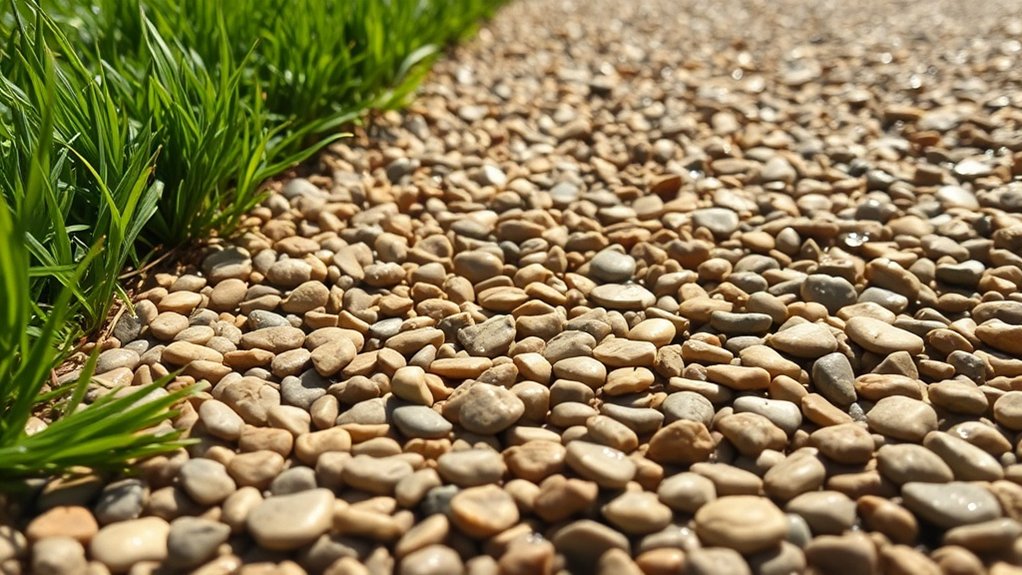 resin bound gravel permeability management