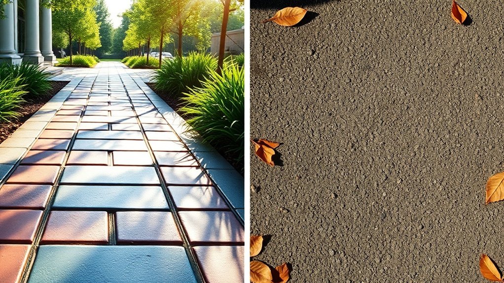 resin bound surfaces ensure stability