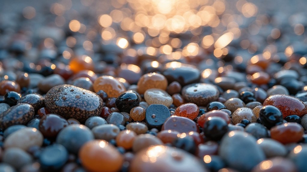 wet look resin gravel