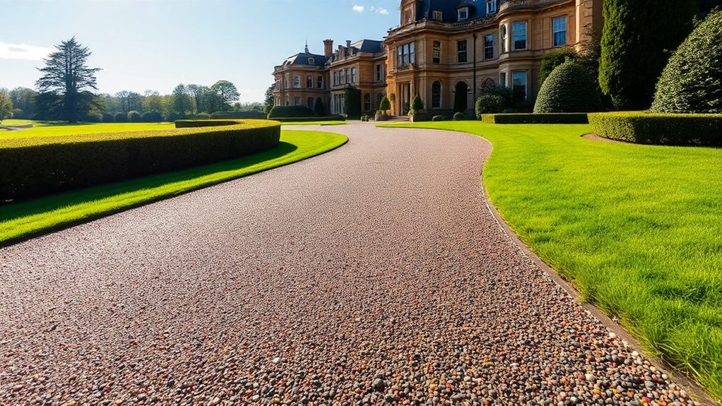 durable low maintenance driveways
