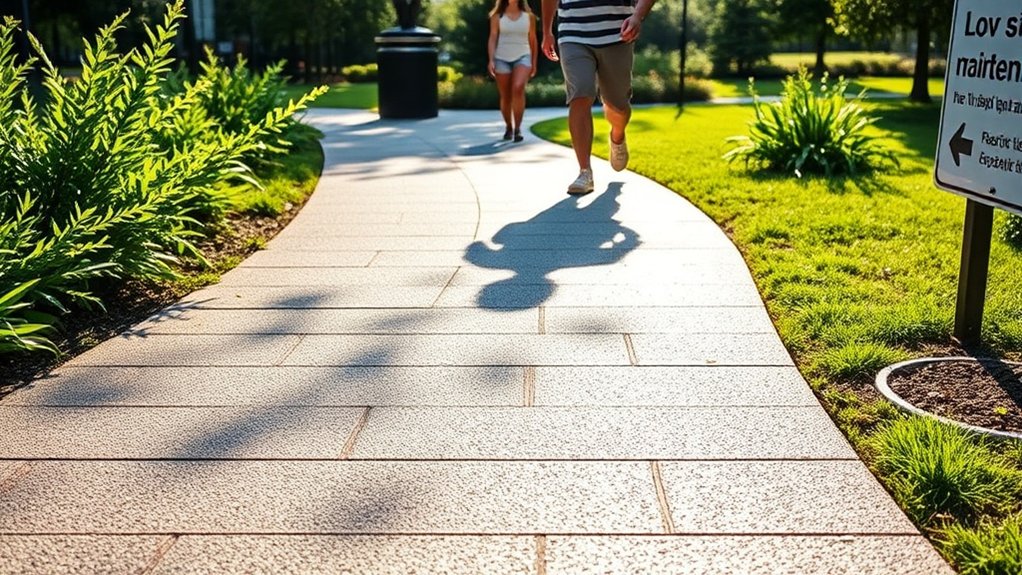 durable low maintenance garden paths
