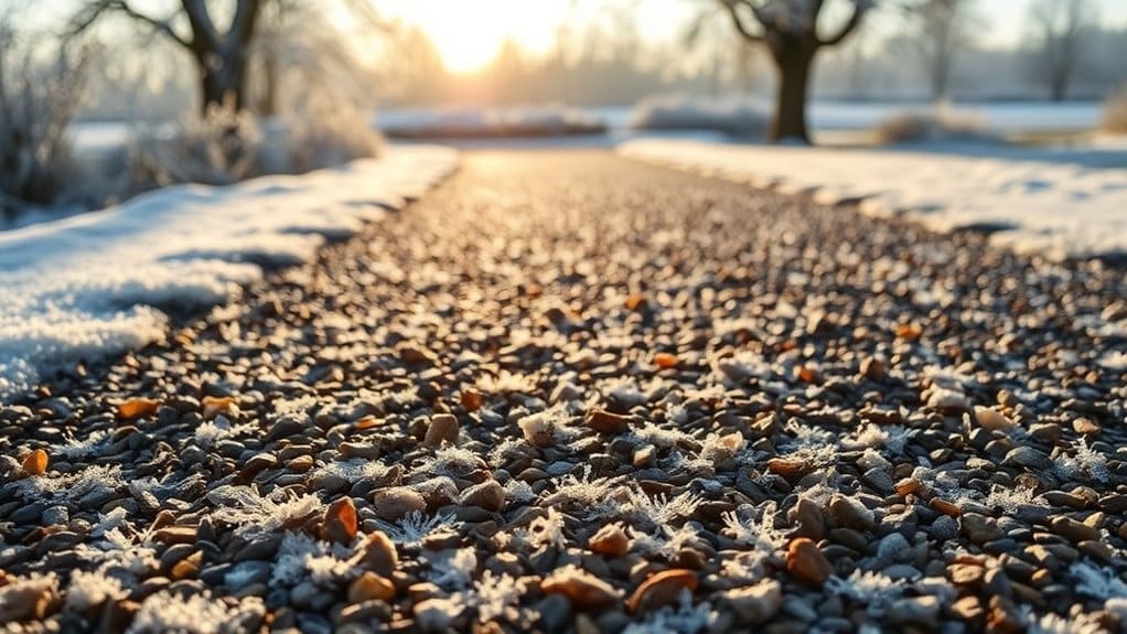 frost maintenance for resin bound surfaces