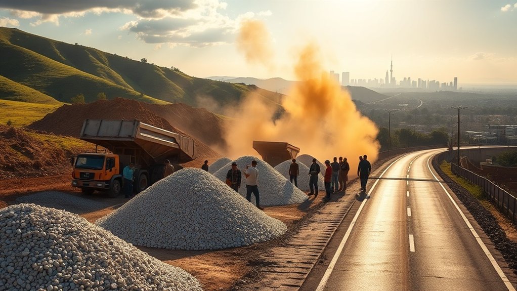 local aggregates for development